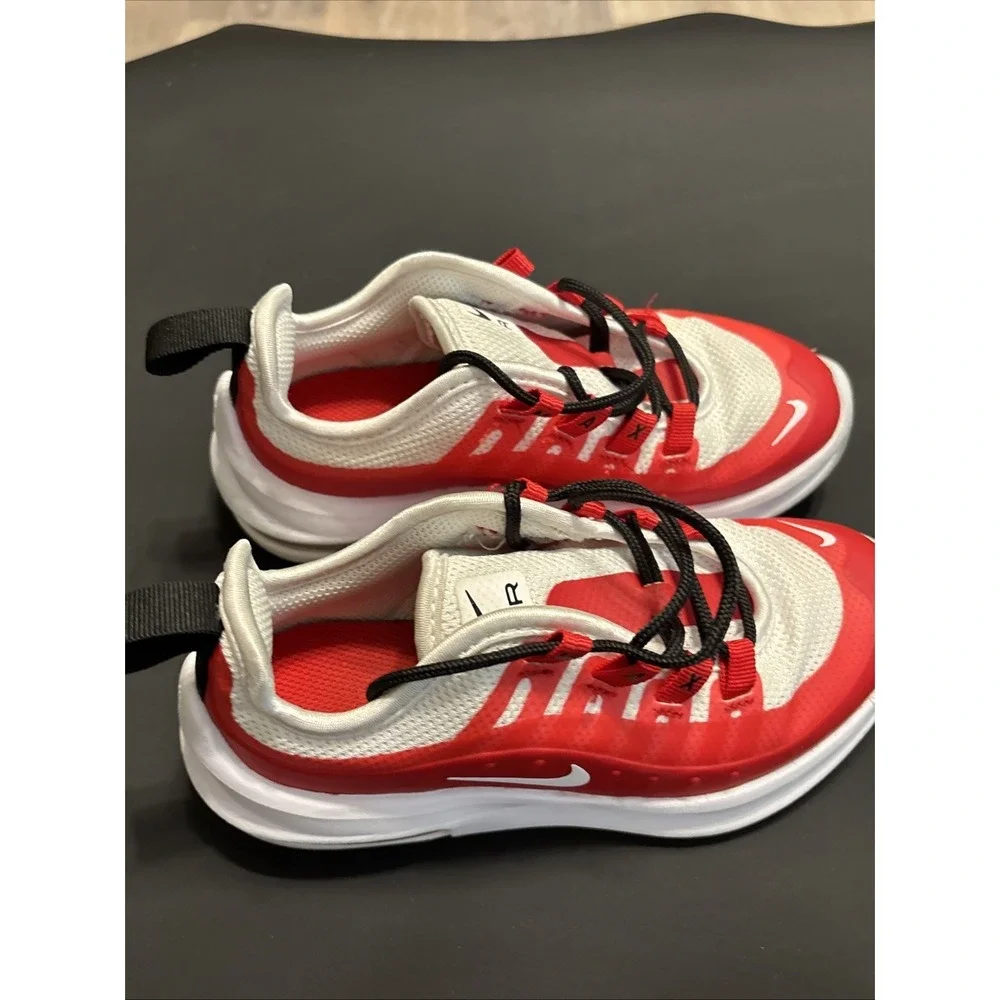 Nike Air Max Axis TD Children's Shoes Size 11C White Red Black AH5223-603
